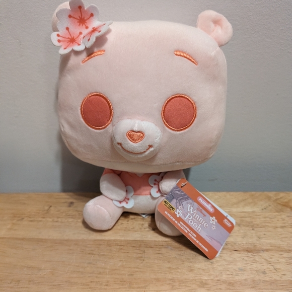 Plushies Disney Funko Hot Topic Pink Winnie the Pooh - Picture 1 of 2